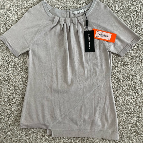 Karen Millen knit top, Size 3- New with tags! - Picture 1 of 5